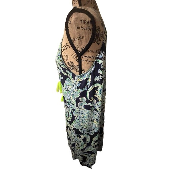 Lilly Pulitzer High Tide Scuba Doo Margot Swing Dress Size Small - Picture 3 of 15